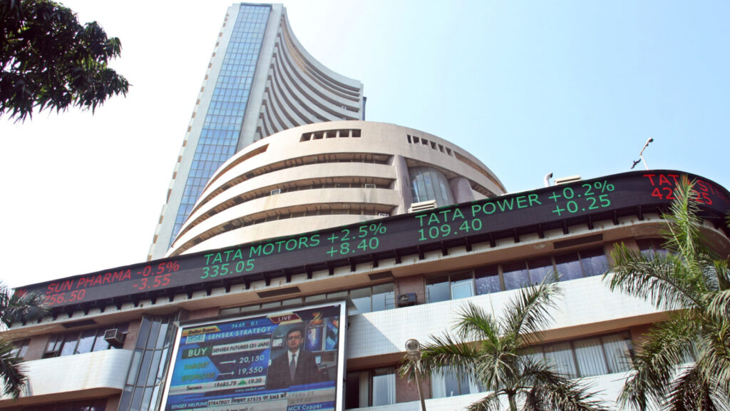 The Bombay Stock Exchange - Source: Wikipedia