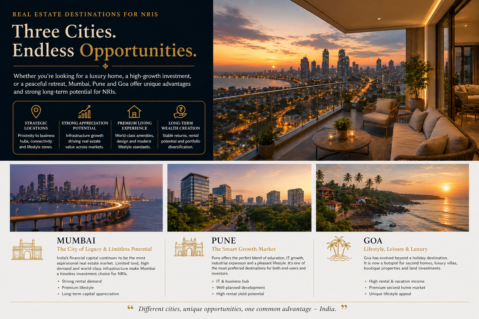 Luxury real estate investment for NRIs